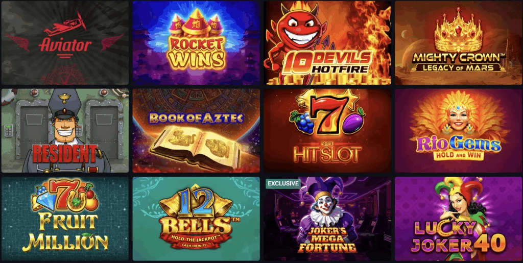 slots at Pin Up Casino
